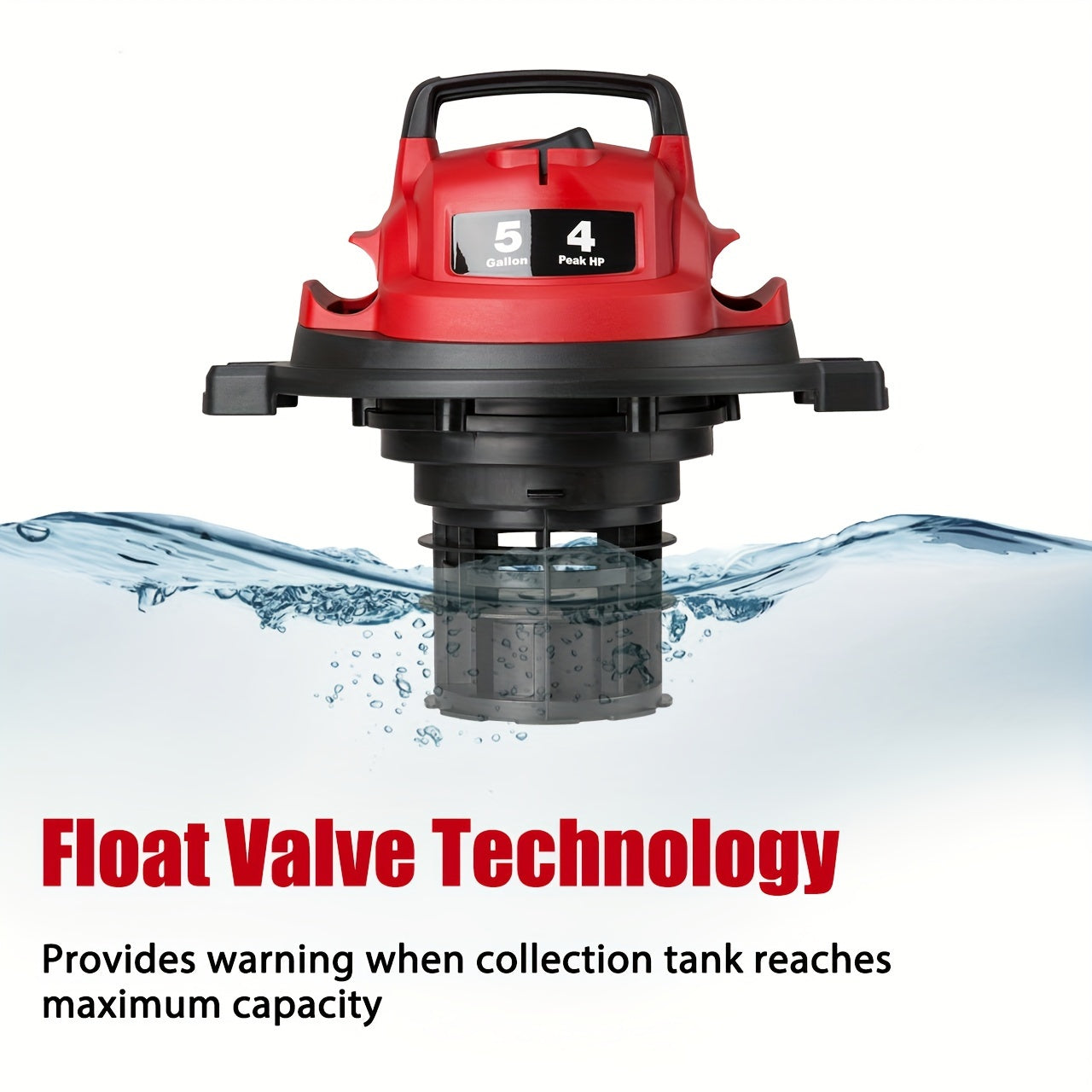Vacmaster Premium Stainless Steel 5 Gallon & 8 Gallon Wet/Dry Shop Vacuum Cleaner | 16KPa/20KPa Powerful Suction, Blower Function, 10ft Cord & 80dB Quiet Operation
